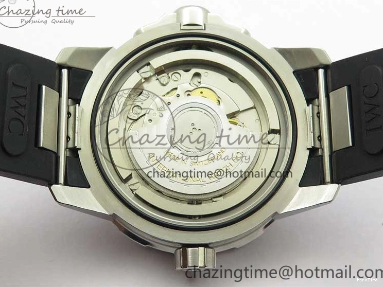 MIROTIME 0713 RelaxedFit Aquatimer Automatic IW329004 V6F 1:1 Best Edition Blue Dial on Rubber Strap MIYOTA 7095